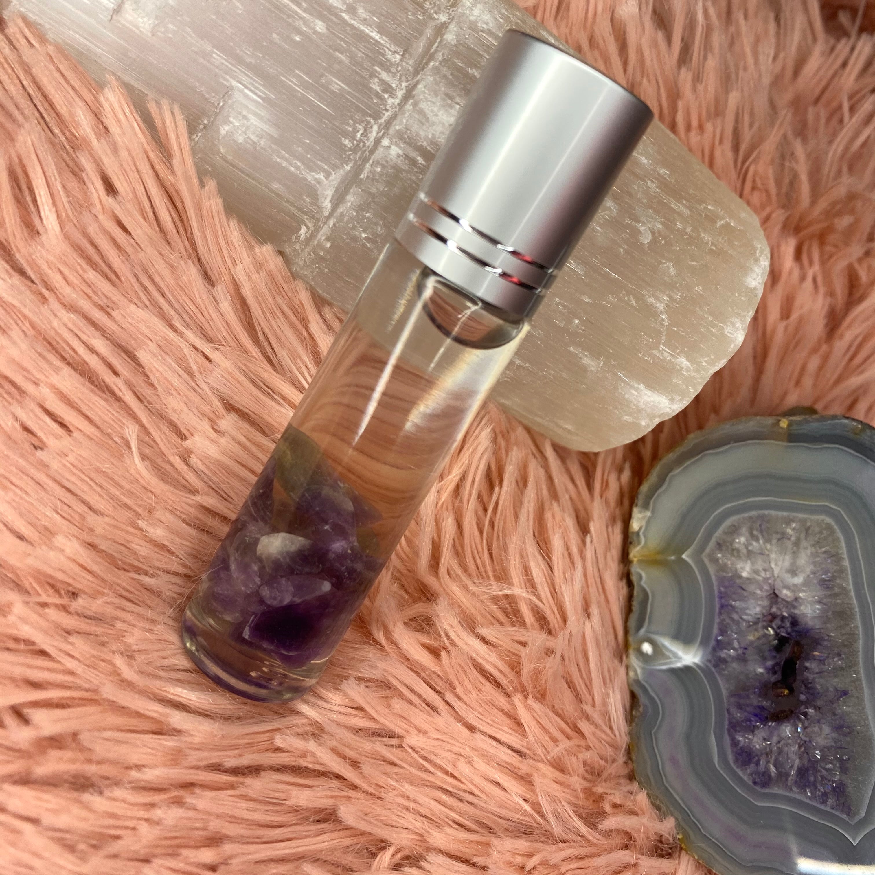 Amethyst Infused Lavender Essential Oil Roll On