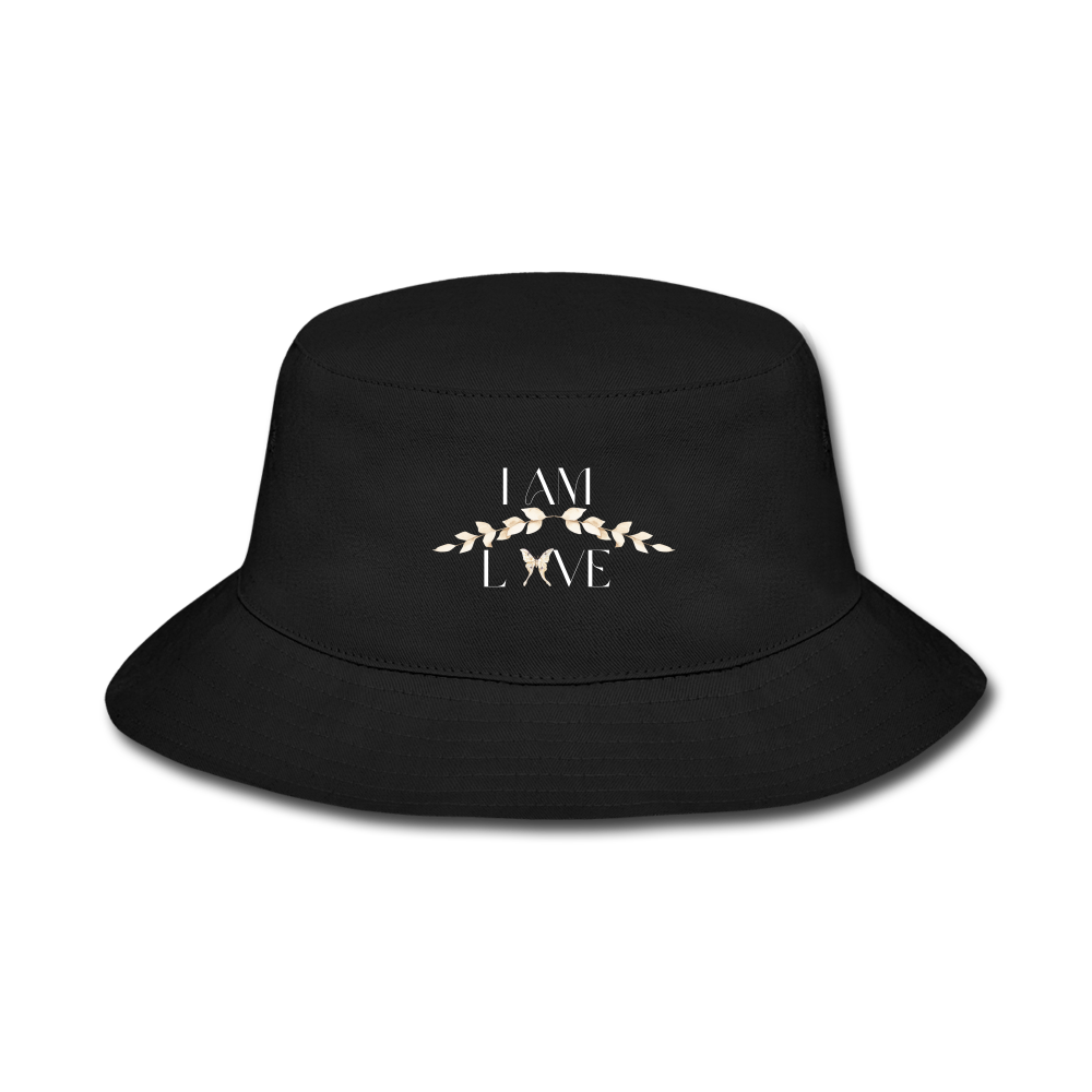 I Am Love, Bucket Hat - black