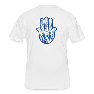 Evil Eye Hamsa, Unisex - white